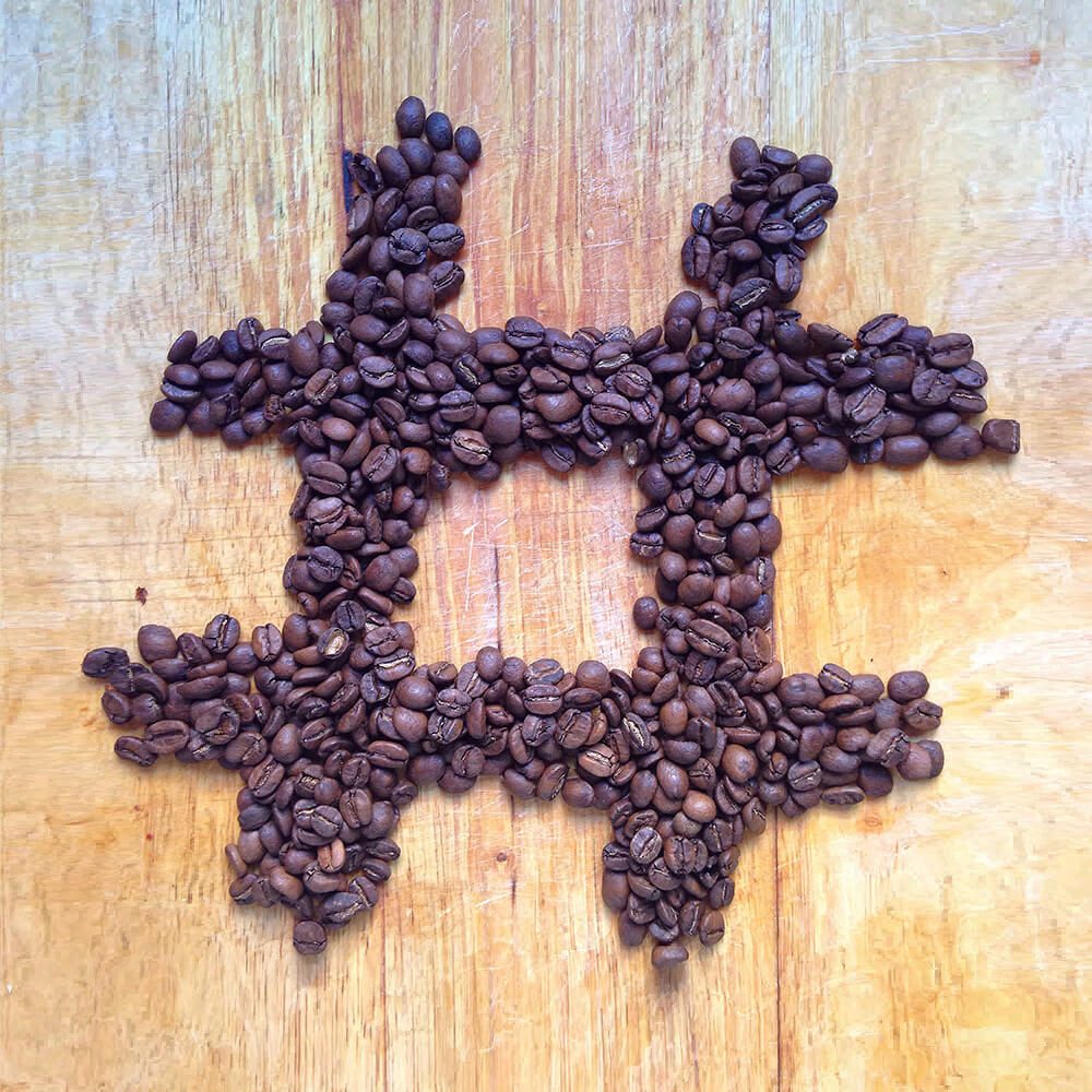 coffee beans hashtag